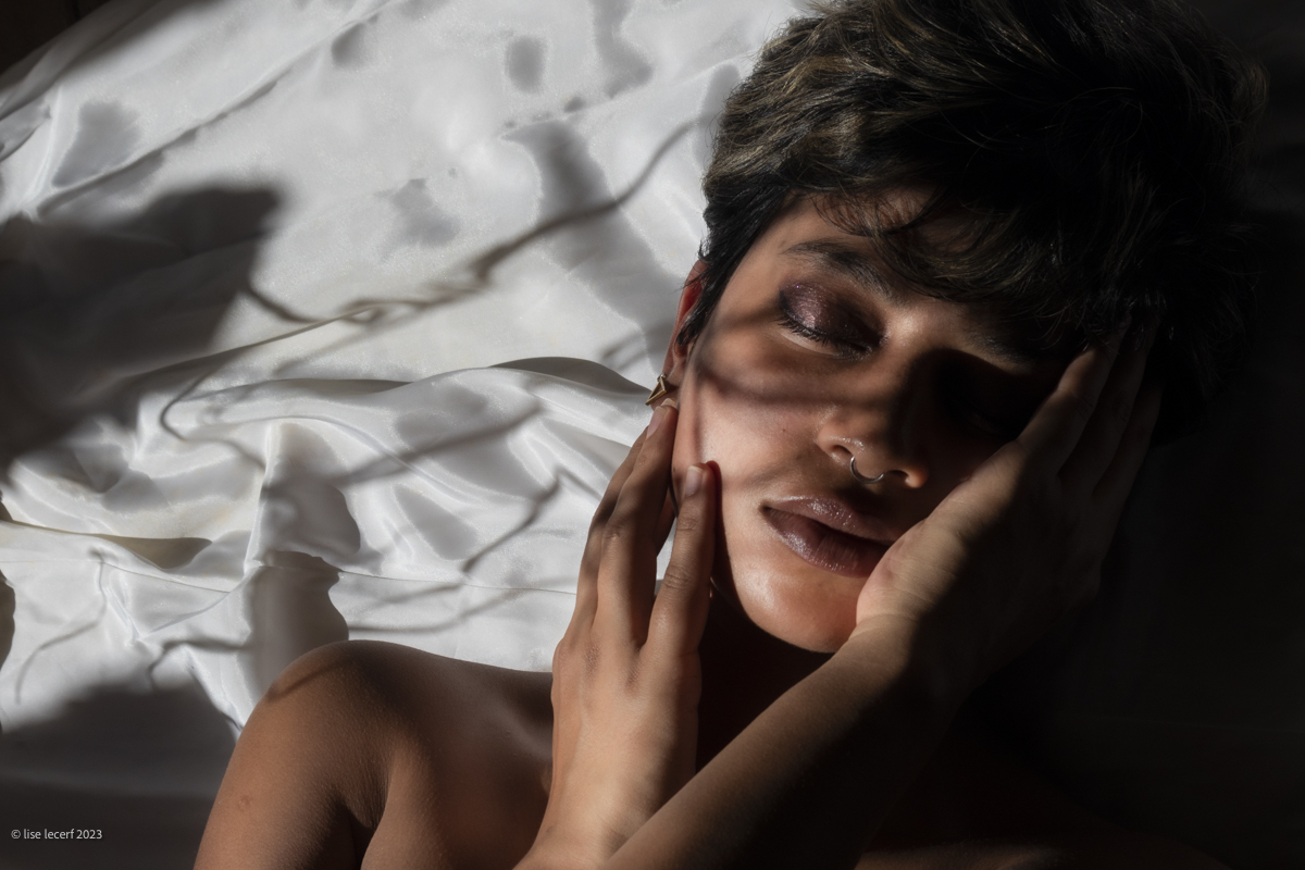 Studio portrait photography